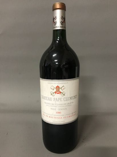 6 Mag Château PAPE CLEMENT (Graves) 1986...
