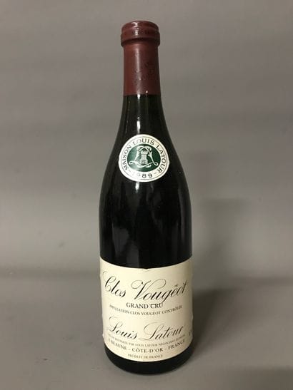 1 Blle CLOS VOUGEOT (L.Latour) 1989 - Très...