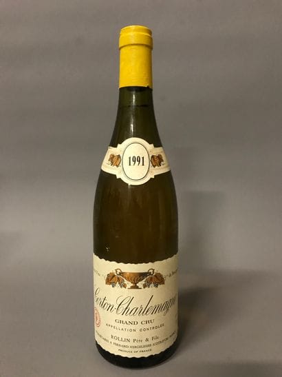 6 Blle CORTON CHARLEMAGNE (Rollin Père Fils)...
