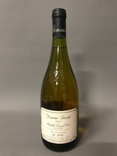 11 Blle CHABLIS GC LES CLOS (Laroche) 1989...