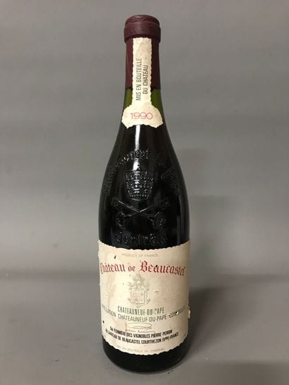 1 Blle CHATEAUNEUF-DU-PAPE CHÂTEAU DE BEAUCASTEL...