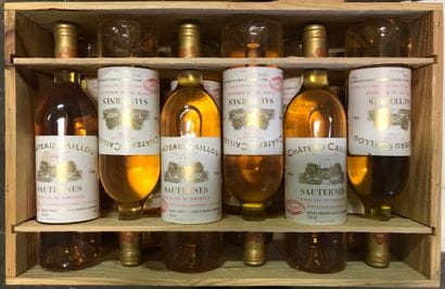 12 Blle Château CAILLOUX (Barsac) 1986 -...