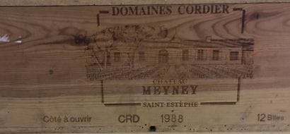 12 Blle Château MEYNEY (St Estèphe) 1988...