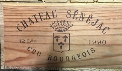 12 Blle Château SENEJAC 1990 - Très belles...