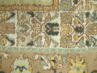 TAPIS d'AFRIQUE du NORD velours de laine...