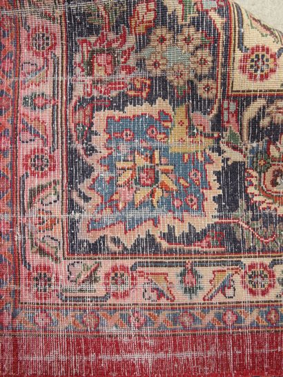 TAPIS MECHED (Iran) vers 1970 velours de...