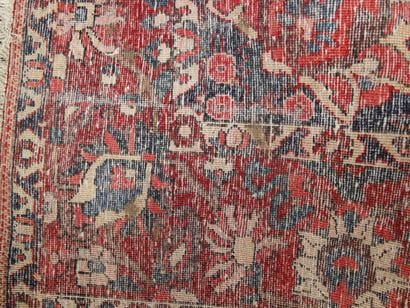TAPIS BAKHTIAR (Iran) vers 1965 en laine...