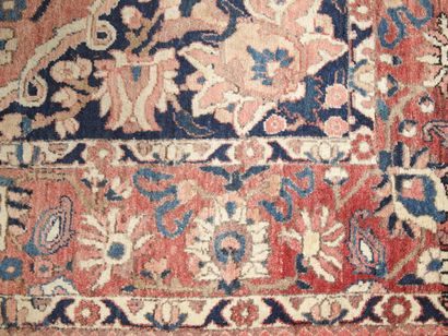 TAPIS BAKHTIAR (Iran) vers 1965 en laine...