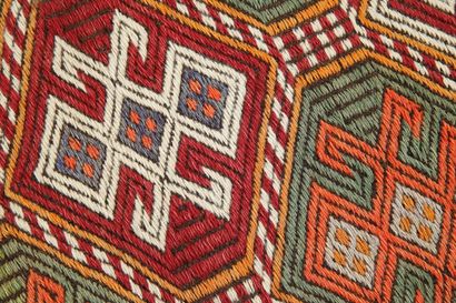 TAPIS KILIM SOUMAK (Anatolie centrale, Turquie)...