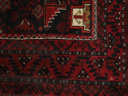TAPIS BELOUTCHE (Iran) vers 1970 velours...