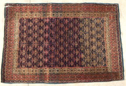 ANCIEN et FIN TAPIS MELAYER (Iran) fin XIXème...