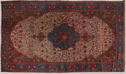 TAPIS MELAYER vers 1930 1940 en laine sur...