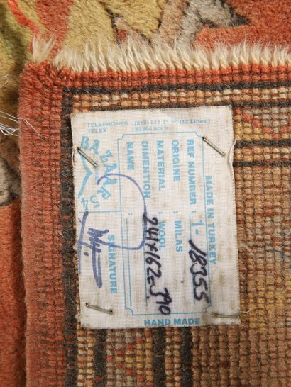 TAPIS MELAS (Turquie, Anatolie centrale)...