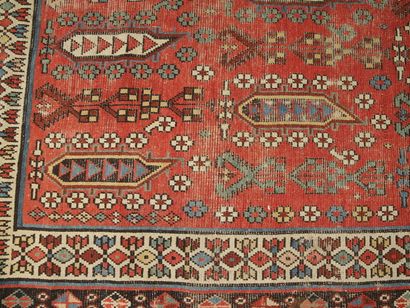 ANCIEN TAPIS HILA CHIRVAN (Caucase) vers...