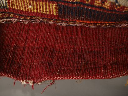 ANCIEN SAC de SELLE KACHGHAI (Iran) en laine...