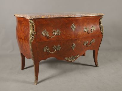 COMMODE GALBEE à deux tiroirs sans traverse...