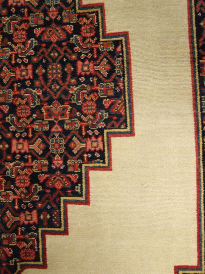 TAPIS SENNEH (Iran) vers 1930-1940, velours...