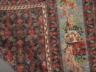 TAPIS SENNEH (Iran) vers 1950 en laine et...