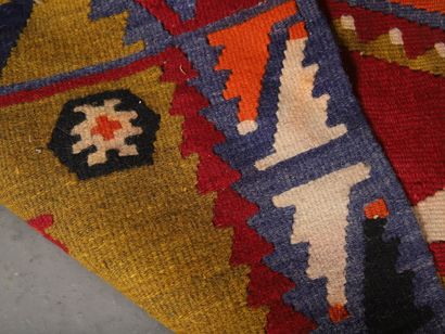 GRAND KILIM CHARCEUIL (Anatolie) vers 1950...