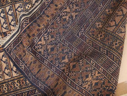 FIN TAPIS BELOUTCHE (Afghanistan) en laine...