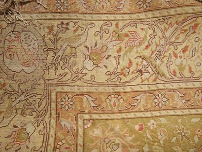 TAPIS de PRIERE KAYSERI (Turquie) en soie...