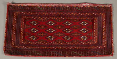 ANCIEN SAC de SELLE TCHOUVAL (Turkestan)...