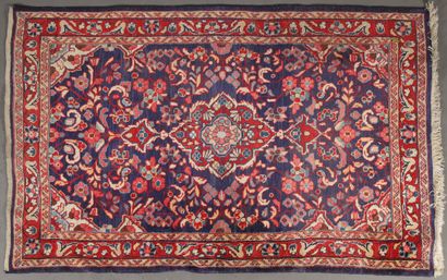 TAPIS MAHAL SAROUK (Iran) vers 1975 en laine...