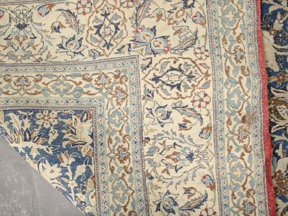 TRES FIN TAPIS NAIM CHICHLA (Iran) en laine...