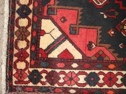 TAPIS BAKHTIAR (Iran) en laine et coton vers...