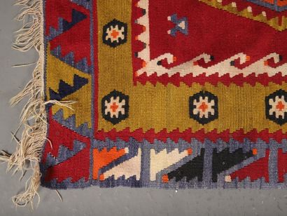 GRAND KILIM CHARCEUIL (Anatolie) vers 1950...
