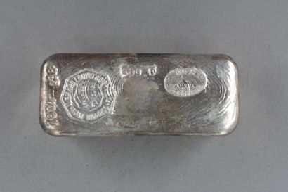 Un lingot en argent Comptoir Lyon-Alemand-Louyot...