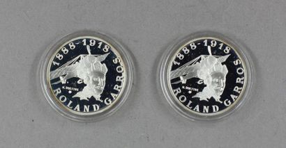 MONNAIE DE PARIS
Deux pièces de 10 FF en...