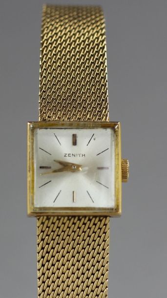 ZENITH
Bracelet-montre de dame à boitier...