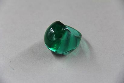 LALIQUE France
Bague cabochon en cristal...