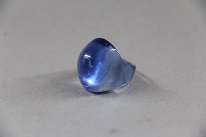 LALIQUE France
Bague cabochon en cristal...