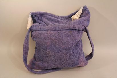 HERMES 
Sac de plage en tissus (décolora...