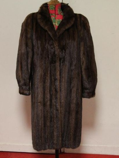 Manteau en vison