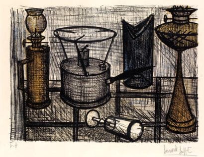 BUFFET Bernard
« Lampe a pétrole », 1954(Sorlier,...