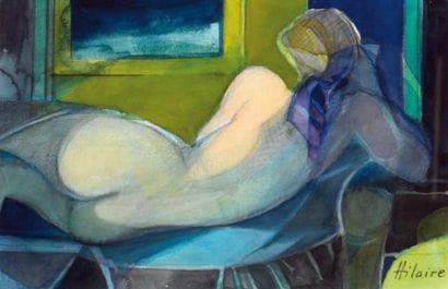 HILAIRE Camille (1916-2004)
« Nu au foulard...