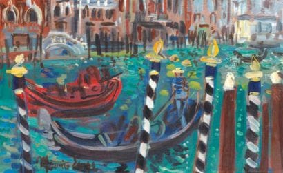 EMPI Maurice (né en 1932)
« Vue de Venise...