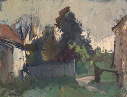 KHMELUK Vassyl (1903-1986)
« Vue de Village...