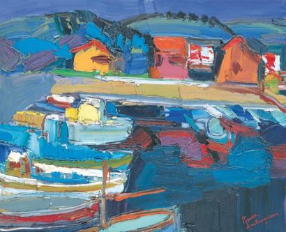 AMBROGIANI Pierre (1907-1985)
« Les chantiers...
