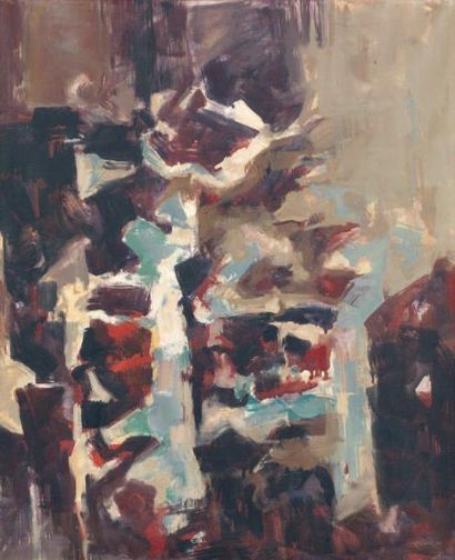 KALLOS Paul ( 1928)
Sans titre,1960. Huile...