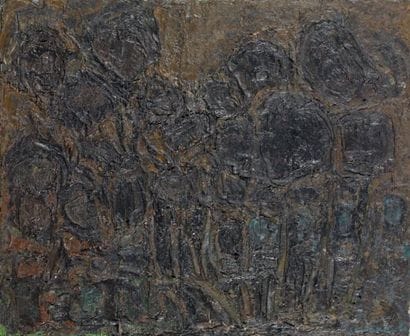 COTTAVOZ André (né en 1922)
« Pins Brulés...