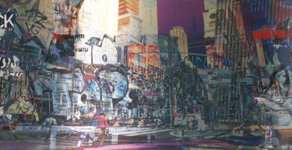 BOUTEILLER Cédric (né en 1970)
« Time square...