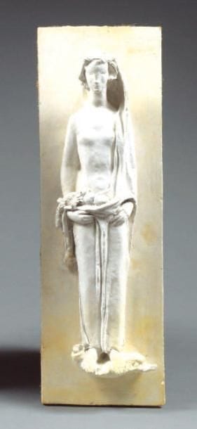 BIZETTE Andre Lindet (1888-1970)
Femme debout.Bas...