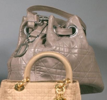 Christian DIOR
Sac fourretout en cuir agneau...