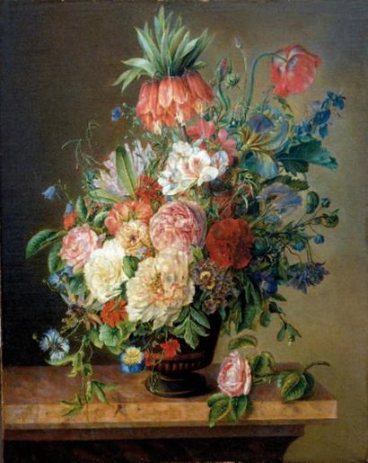 WEISS W (actif à Amsterdam au milieu du XIXe)
Vase...