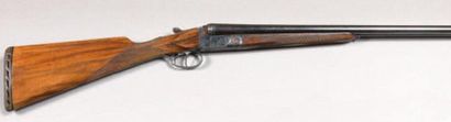 Fusil à canons juxtaposés cal 12/70. Ejecteurs,...