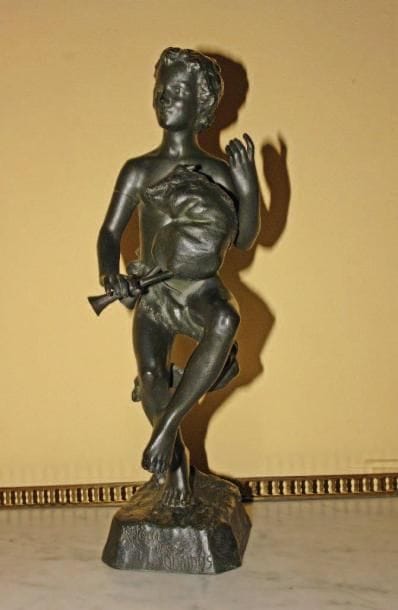 Ecole Française du XIXe siècle
Jeune joueur...